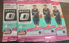 Lot Of 4 - 2020/21 PANINI DONRUSS OPTIC BASKETBALL PACKS - BLUE VELOCITY PRIZMS!