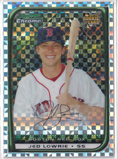 2008 Bowman Chrome X-Fractors #193 Jed Lowrie RC /250