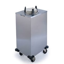 Lakeside 5111 S/S 10-1/4" - 11" Enclosed Mobile Dish Dispenser