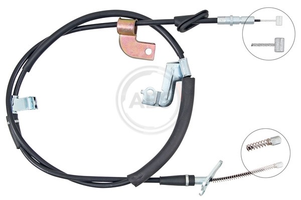 Right Rear A.B.S. K14109 Cable Pull, parking brake for HONDA