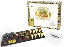 4-string Cigar Box Guitar Kit with Detailed Assembly Instructions