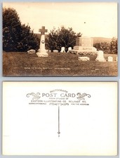 Clara Barton Tomb Oxford MA Real Photo Postcard Eastern Illustrating RPPC