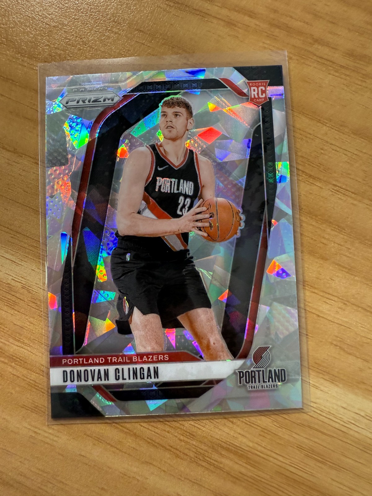 2024-25 Panini Prizm - Donovan Clingan #221 Ice Prizm (RC)