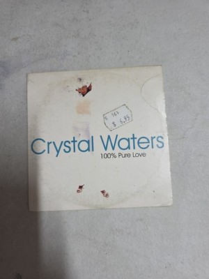 CD Single: Crystal Waters - 100% Pure Love freepost Cardsleeve
