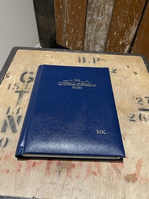 Brooks Brothers Tagebuch Schreibtisch Tagebuch Organizer Kalender 1993 American Menswear Neu