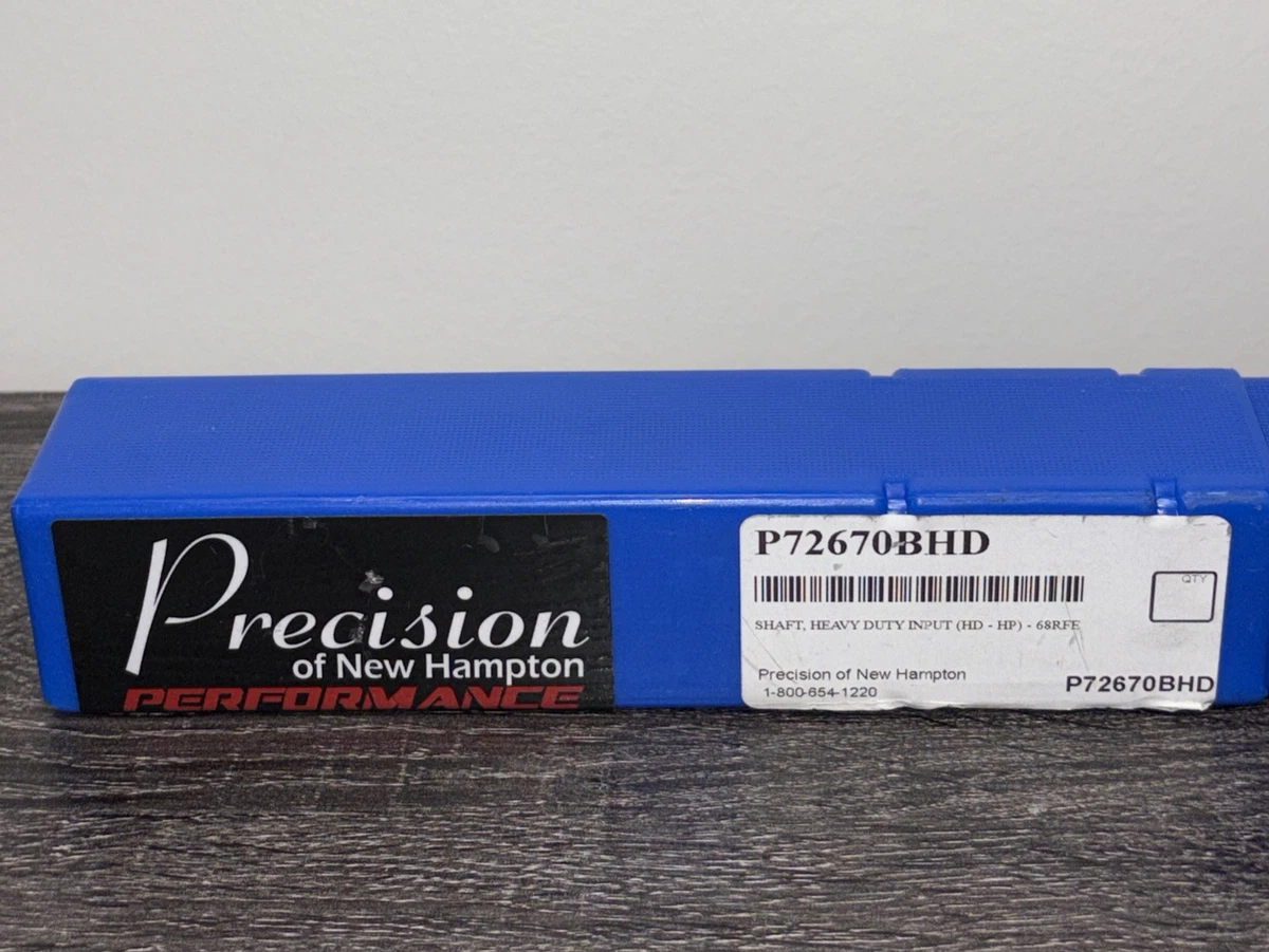 Precision P72670BHD 68RFE Heavy Duty Billet Input Shaft Dodge Ram Cummins photo 3