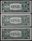 Old Money LOT of 6 consecutive 1935A/1957/A $1 Silver Certificates XF AU IC9716 — photo 4