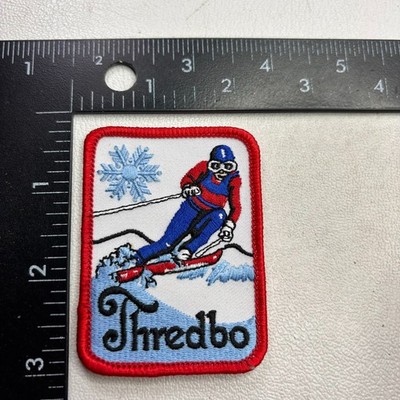 Snow Ski THREDBO Alpine Skiing Australia Patch 59I2