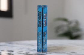 Jurassic Park & Silpheed SEGA Mega CD US