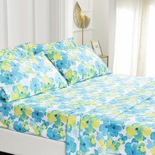 Ultra-Soft Microfiber Sheet Set - Double Brushed - and Stain Resistance - Fit...