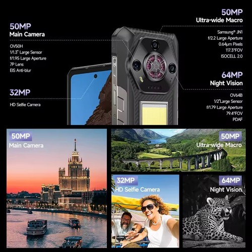 Global Version Ulefone Armor 30 Rugged Phone 12800mAh 24GB+512GB 64MP Camera 66W - 第 6/13 張圖片
