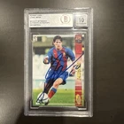 Authentic Signed Lionel Messi #71 Megacracks Reprint Card Rookie Barca Beckett