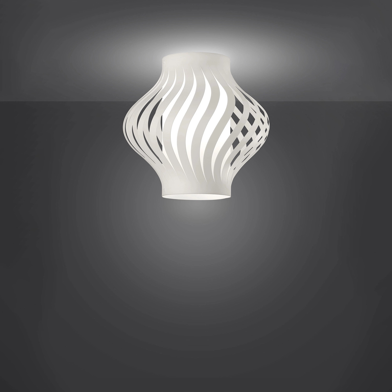 Lampada da Soffitto Helios Polilux Bianco | Design Contemporaneo E27