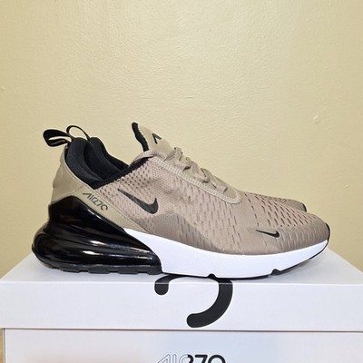 Nike Air Max 270 Khaki Black White Shoes FQ8830-247 Men's Size 9