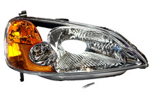 Honda Civic 2001-2003 Passenger Right Headlight Assembly Replacement Halogen