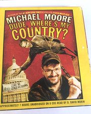 Michael Moore Dude, Where's My Country  8 Audio CD's