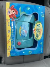 Disney The Little Mermaid Ariel Sing-A-Long Cassette Player Microphone New