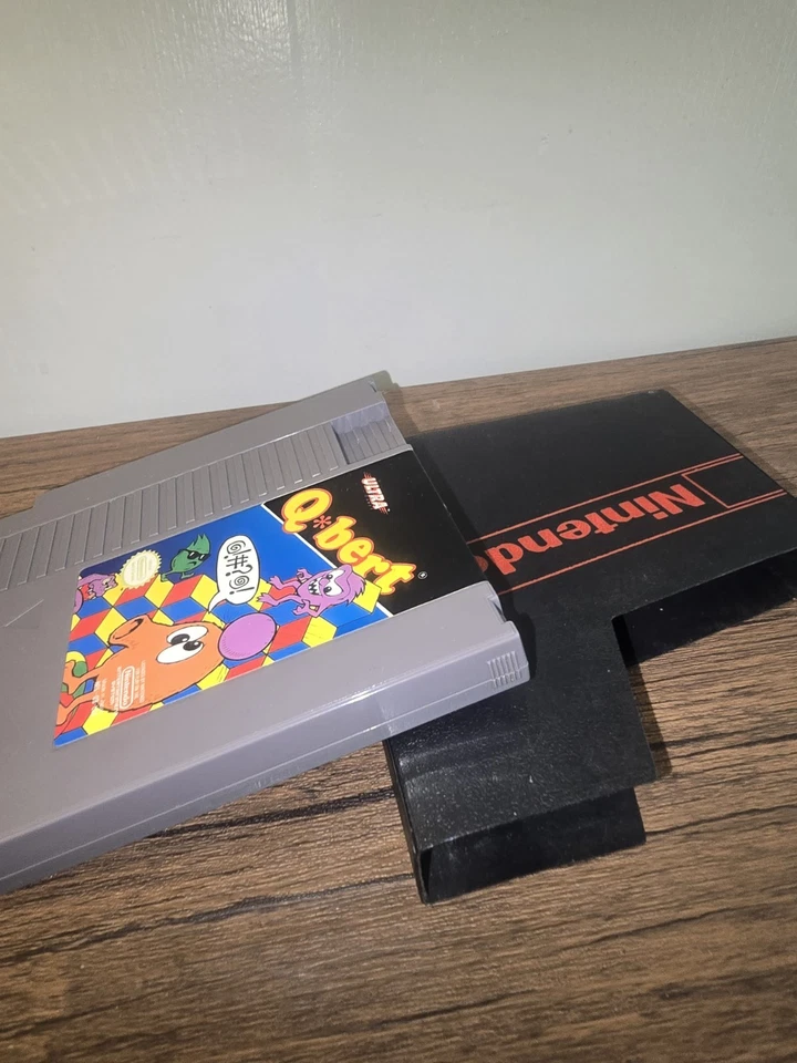 1989 Q-bert NES Video Game Nintendo Entertainment System Game Cartridge Only - Image 2 of 4
