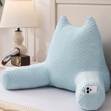 Reading Pillow for Kids Sitting in Bed Couch Adult, Back Pillow for Bed Sitti...