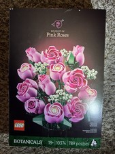 LEGO Botanicals Bouquet of Pink Roses 10374 / 789pcs - Brand New Sealed