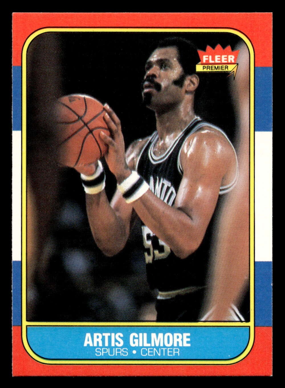 1986-87 Fleer #37 Artis Gilmore Near Mint Spurs Basketball ID: 508633