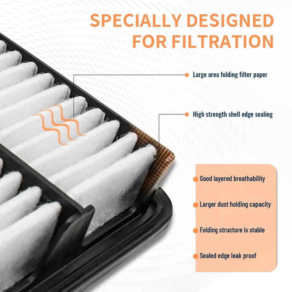 1X Filtro de aire del motor para Mazda Tribute Ford Taurus Escape Mercury Sable Mariner Foto 3 de 4