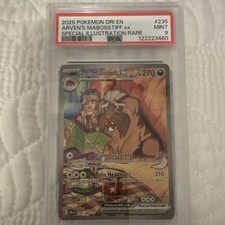 Pokemon TCG Arven's Mabosstiff ex 235/182 Sv10 Destined Rivals Holo SIR EN on eBay