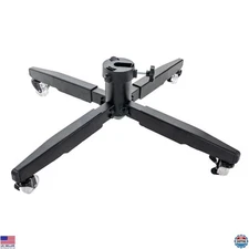 Universal Metal Rolling Christmas Tree Stand, Adjustable for Trees Up to 12ft