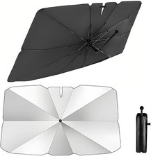 Sunshade for Car Windshield 57x31 Inches Color: 02. SilverSize: 57x31 inches