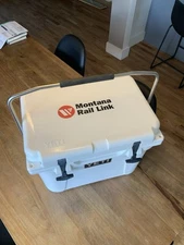 Montana Rail Link MRL Commemorative Collector YETI 20 Cooler  FREE SHIPPING
