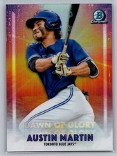 2021 Bowman Chrome #DOG-13 Austin Martin Dawn of Glory