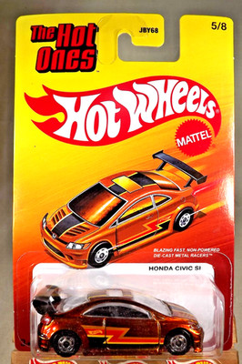 2025 Hot Wheels Target The Ultra Hots 5/8 HONDA CIVIC Si Brown w/Chrome HO Spoke