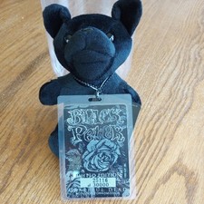 Grateful Dead Beanie Bear Black Peter Limited Edition Liquid Blue 25116 of 30000