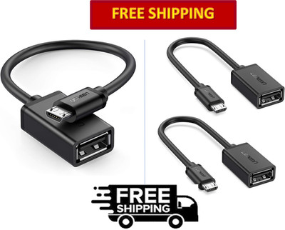 UGREEN On The Go Adapter Male Micro USB to Female USB 2.0 OTG Cable