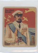 1933-34 National Chicle Sky Birds R136 Series of 48 General Italo Balbo #35 7ut