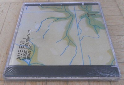 BRIAN ENO Ambient 1 Music for Airports CD 1978 77778718529 NEU