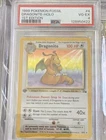 PSA 4 1999 Pokemon Fossil Dragonite Holo 1st edition