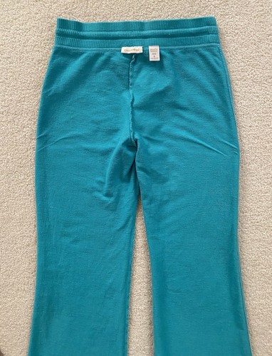 Limited Too VTG Y2K ~ Girls Aqua Bling Rhinestone Drawstring Sweat Pants Size 8 - Picture 11 of 11