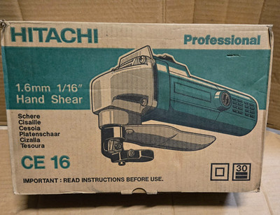 AUSVERKAUF! 110V Hitachi gerade Blechschere 400W 2,5mm CE16 Hikoki JS1601