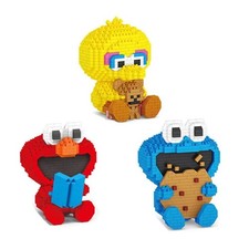 Cookie Monsters Elmo Mini Building Blocks For Children Gift Toys UK