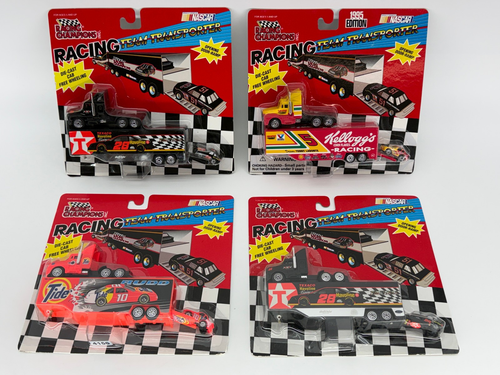 Racing Champions NASCAR Transporter Lot Tide Rudd Kelloggs Labonte Texaco #28