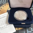 2015-W American Silver Eagle Proof with Box & COA 🇺🇸
