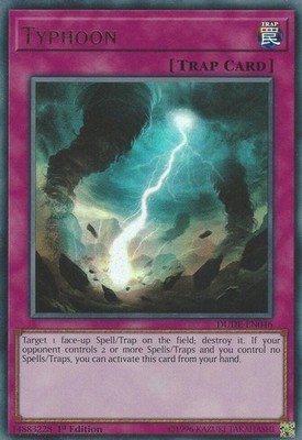 Typhoon 1st Edition Ultra Rare Duel Devastator DUDE-EN046 NM