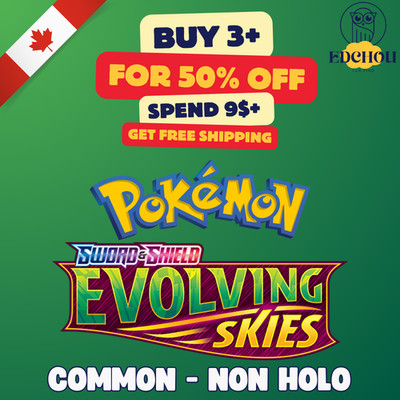 SW7 Evolving Skies | Common Non-Holos - Find your Pokémon cards!
