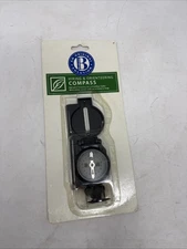 Vintage Brookstone Hiking & Orienteering Compass Brand New Sealed NOS 1999