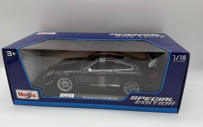 Maisto Special Edition 1/18 Black Porsche 911 GT3 RS 4.0 