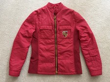 Vintage 1973 Porsche Jacket Red Trigema EU Size 52