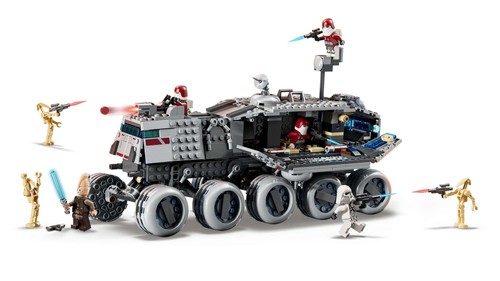 LEGO 75413 Star Wars Republikanischer Juggernaut, 5 Minifiguren, The Clone Wars - Picture 6 of 12
