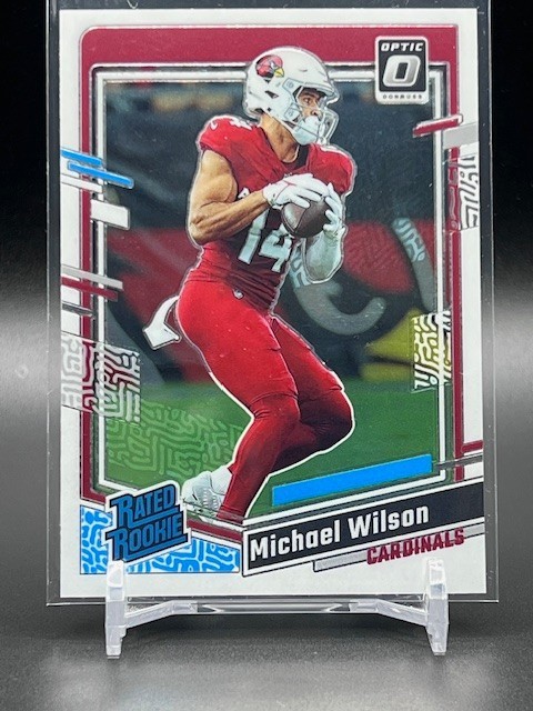 2023 Panini Donruss Optic - Rated Rookie Michael Wilson #204 (RC)