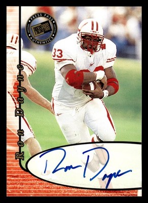 2000 Press Pass AUTO Ron Dayne Authentics
